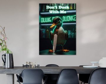 Don't Duck with Me Mème sur WpapArtist WPAP Artist