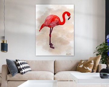 Flamenco Rosa sur Natascha Dokter