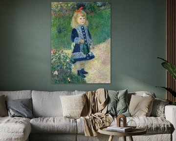 een meisje met een gieter, Auguste Renoir