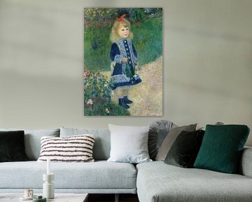 La petite fille à l'arrosoir, Auguste Renoir