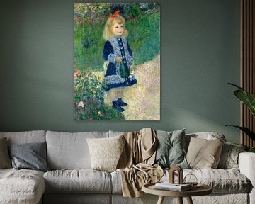 een meisje met een gieter, Auguste Renoir