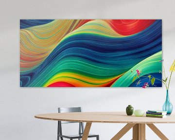 Regenbogenfarbe Hintergrund Textur Muster Illustration von Animaflora PicsStock