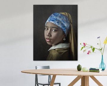Girl with a Pearl Earring by Manon Moller Fotografie