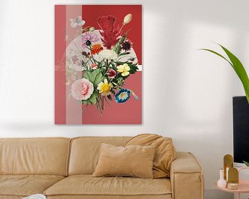 Bouquet de fleurs sur Gisela- Art for You