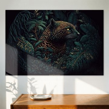 The Majestic Panther in the Jungle