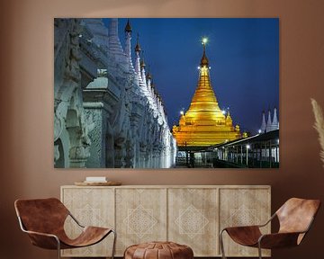 De gouden pagodes van Mandalay van Roland Brack