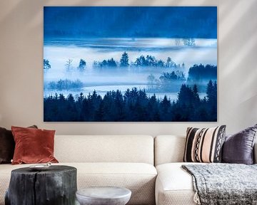Mist in de vallei van Stephan Zaun
