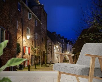 Muurhuizen in Amersfoort met historische elementen van Bart Ros