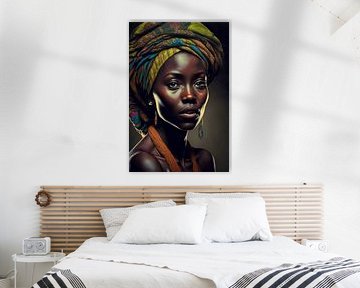 People of the world - African Woman - 001 by Staccato Fusion