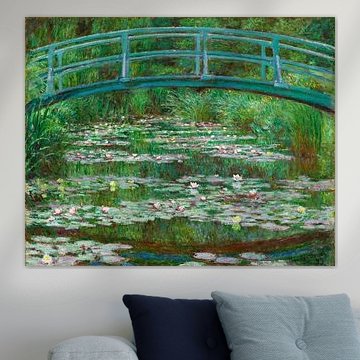 The Japanese Footbridge, Claude Monet