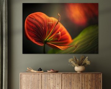 Amazonas Anthurium Blume von Surreal Media