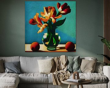 Still life of flowers 6 by Jan Keteleer