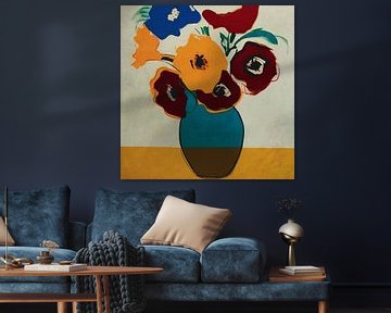 Still life of flowers 7 by Jan Keteleer