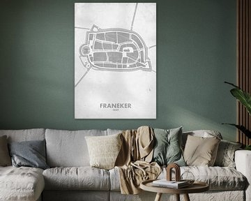 Franeker city map 1649