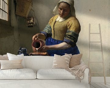 The Milkmaid - Vermeer painting