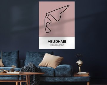 Abu Dhabi F1 circuit by Milky Fine Art