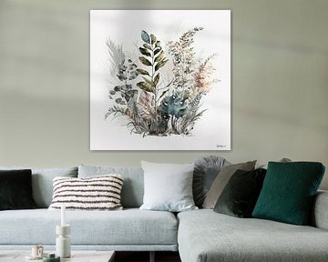 plant met zachte kleuren van Gelissen Artworks