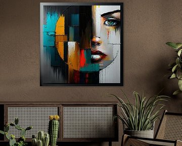 Spiegelbeeld II van Jacky