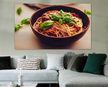 Illustratie van pasta in een kom van Animaflora PicsStock