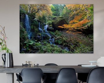 Cascade im Herzen der Auvergne von Tanja Voigt