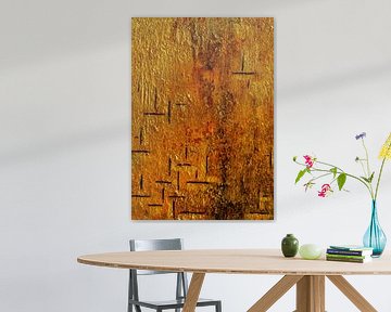 Gouden Stijl Abstract