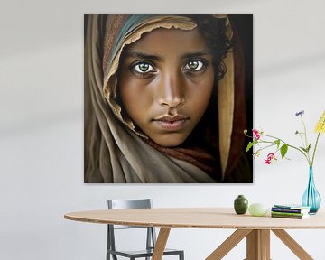 Girl from Jemen by Carla van Zomeren