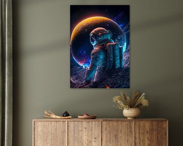 Paysage d'astronaute sur WpapArtist WPAP Artist