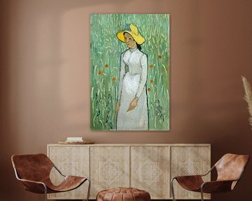 Girl in White, Vincent van Gogh