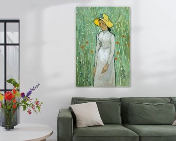 Meisje in Wit, Vincent van Gogh