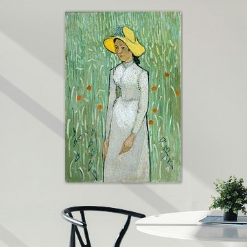 Meisje in Wit, Vincent van Gogh