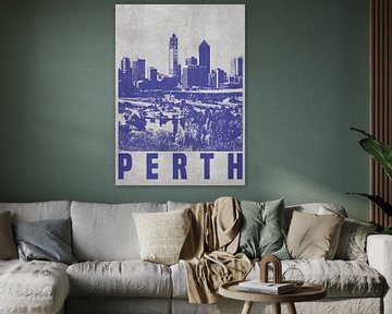 Perth city by DEN Vector