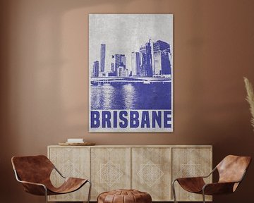 L'horizon de Brisbane sur DEN Vector
