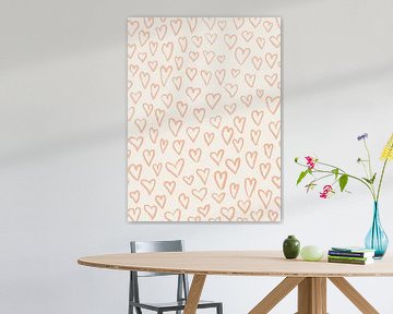 Love Pattern van Bohomadic Studio