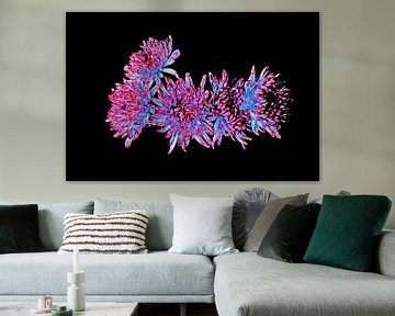Bloemen stilleven kleurrijk, Digitale Kunst van Senta Bemelman