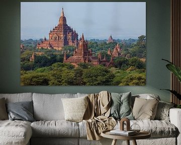 Les temples de Bagan au Myanmar sur Roland Brack