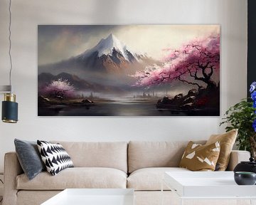 Mount Fuji in spring by Whale & Sons
