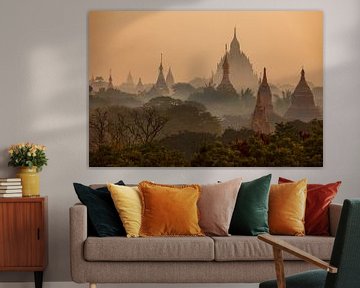 Les temples de Bagan au Myanmar sur Roland Brack