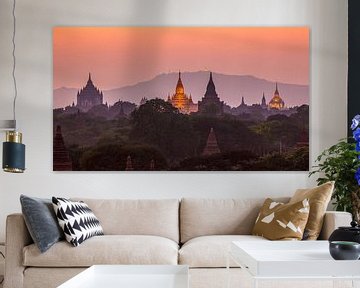 Die Tempel von Bagan in Myanmar von Roland Brack