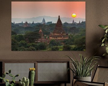 The temples of Bagan in Myanmar by Roland Brack