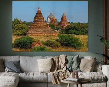 The temples of Bagan in Myanmar by Roland Brack