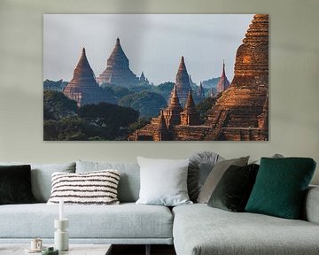 The temples of Bagan in Myanmar by Roland Brack