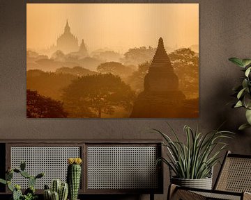 Les temples de Bagan au Myanmar sur Roland Brack