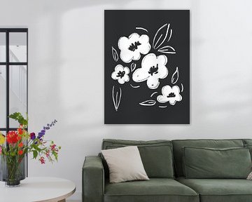 Flower Bouquet van Bohomadic Studio