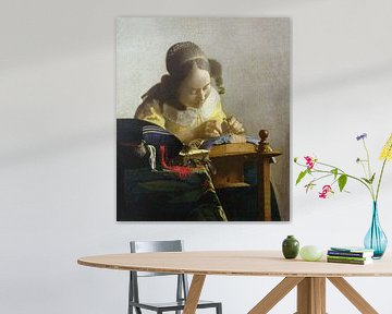 The Lacemaker, Johannes Vermeer