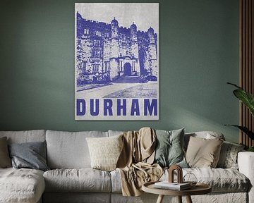 Durham stad van DEN Vector