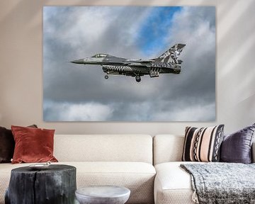 Le F-16 Fighting Falcon belge de General Dynamics. sur Jaap van den Berg