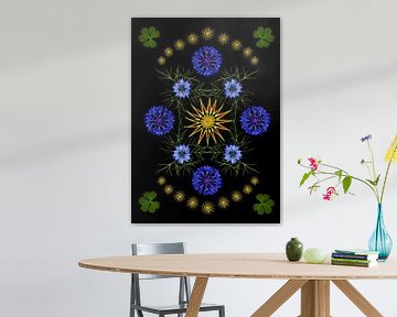 Blumen im Grafikdesign von Elles Rijsdijk