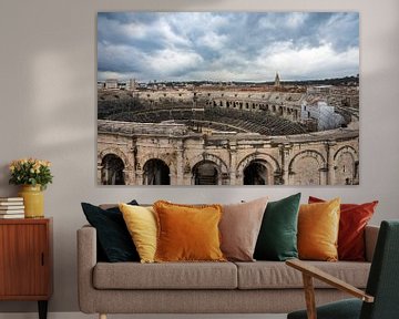 Les Arènes de Nîmes sur Werner Lerooy