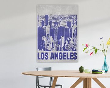 The Los Angeles horizon by DEN Vector