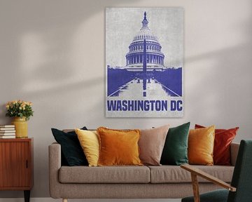 Washington D.C. Capitol by DEN Vector